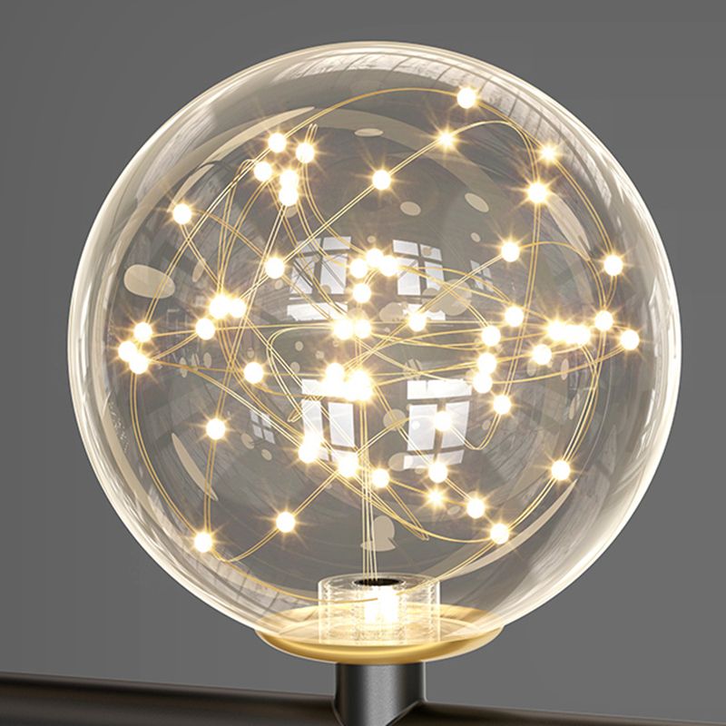 Contemporary Style Geometry Island Lighting Ideas Metal 7- Light Island Pendant Lights