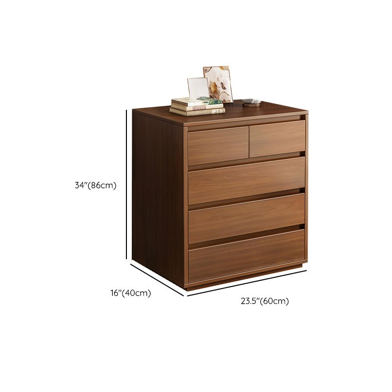 Wooden Dresser Contemporary Storage Chest Dresser with Drawers