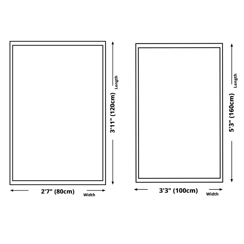 Antike Innenteppich Multikolor Tribal Muster Polyester Teppich Anti-Rutsch-Fläche für Wohnzimmer