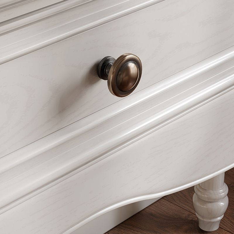 French Country Make-up Vanity Wooden Dressing Table with Drawer