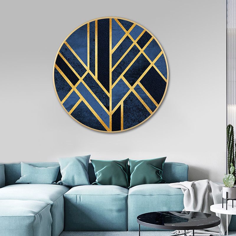 Canvas Textured Wall Decor Modern Graphic Pattern Painting, Multiple Sizes Options