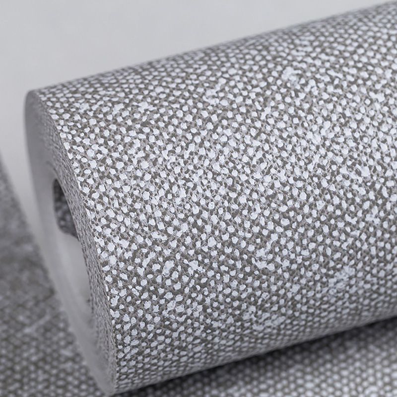 Decorative Linen Dots Wallpaper Non-Woven Fabric Nordic Wall Covering for Living Room