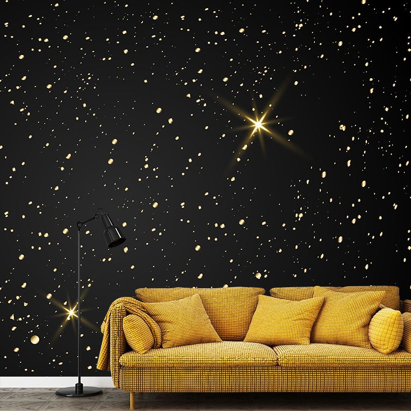 Decorative Illustration Mural Wallpaper Starry Sky Indoor Wall Mural
