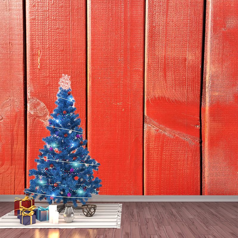 Wood Grain Photo Mural Whole Wall Covering for Kitchen, Personalized Size Available