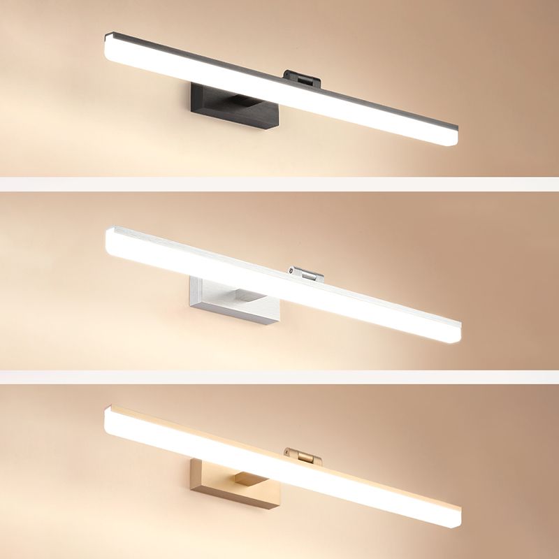 Linear LED Vanity Light Fixtures Modern LED Mirror Front Lighting for Bathroom