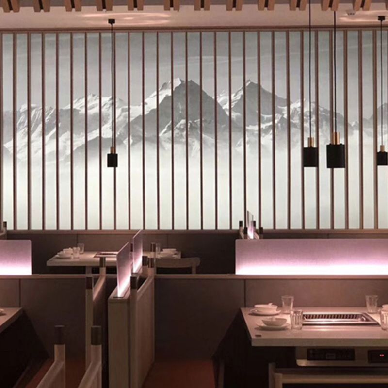 1 leichte Marmorheizen helle moderne Zylinderhängelampe für Wohnzimmer