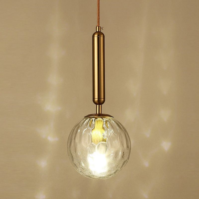 Contemporary Glass Shaded Lighting Black/Golden Wall Light for Room