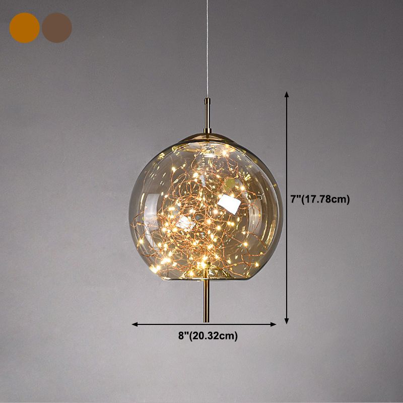 1 éclairage de suspension géométrique légère