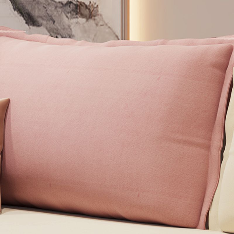 Loose Back Convertible Settee Loveseat Square Arm Standard Bed Settee