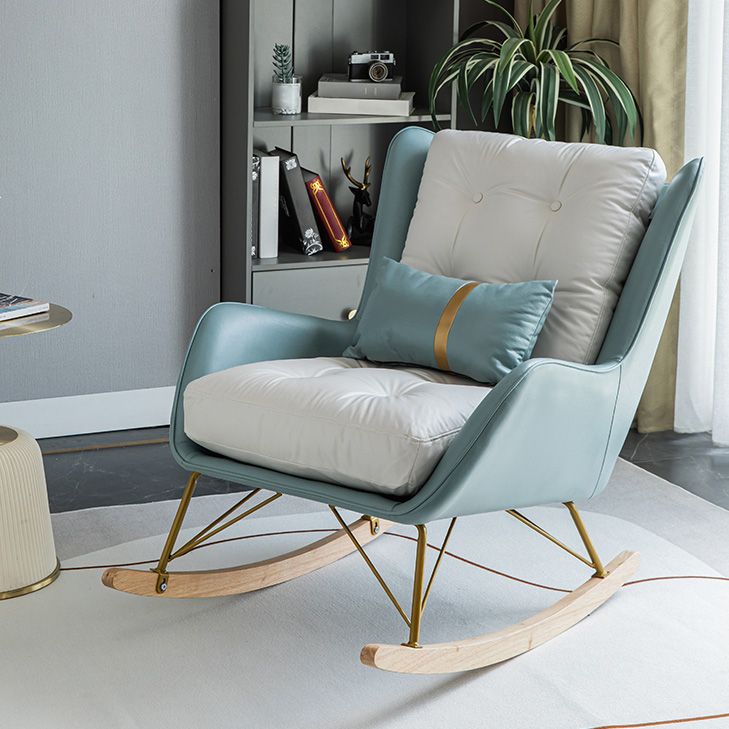 Living Room Light Luxury Rocking Chair Modern Family Lazy Sofa Chair
