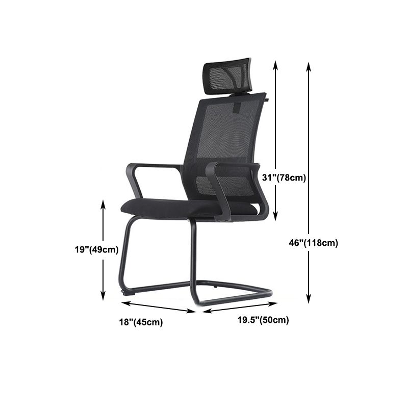 Modern Ergonomic Working Chair Black Home Office Chair for Home Office