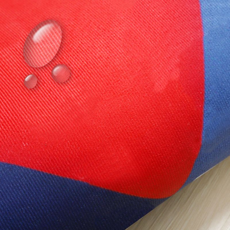 Grey Tone Geometric Pattern Rug Polyester Carpet Simple Non-Slip Backing Indoor Rug for Living Room