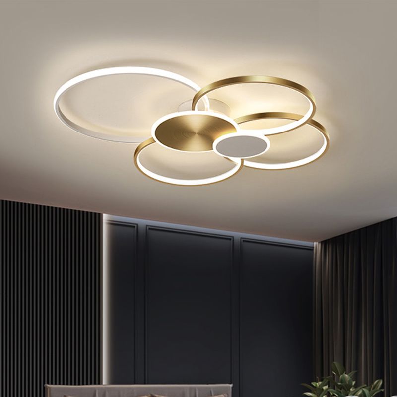 Encerclez le point d'ébullition Fixation des points d'ébullition du plafond Éclairage du Mont-Flush Contemporain