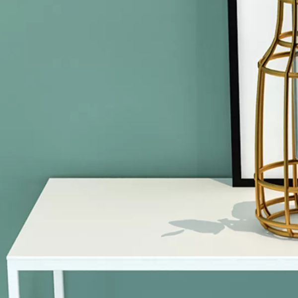 Contemporary Console Table Antique Finish Console Sofa Table in Metal