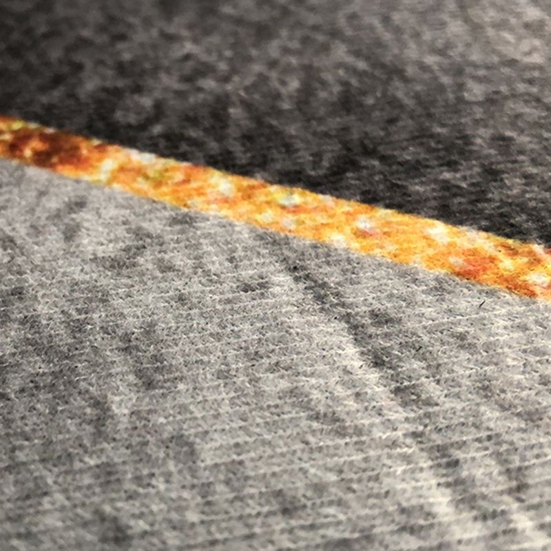 Beige Casual Rug Polyester Color Block Rug Stain Resistant Rug for Living Room