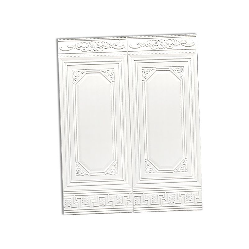 Contemporary Waterproof Wainscoting Peel and Stick Indoor Wallboard