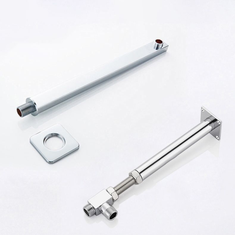 Modern Shower System Brass Adjustable Spray Pattern Ceiling Mounted Shower Combo