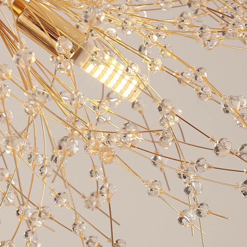 Dandelie Opgehangen verlichtingsarmatuur Moderne hangende hanglampen met meerdere hoofdlichten