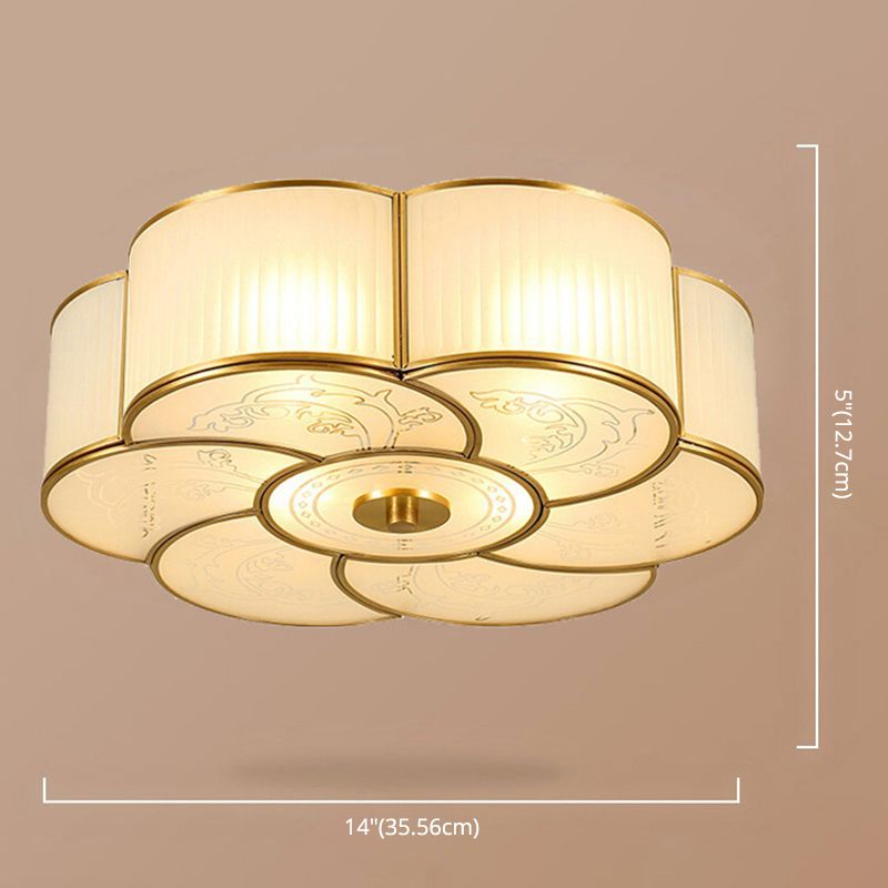 Clover Flush Mount Plafond Light Fixture Vintage Glas Plafond Light Fixtures voor Slaapkamer