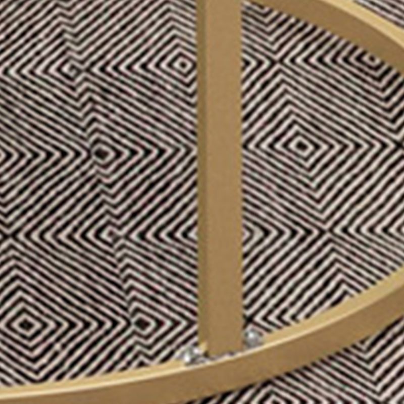 Metal Glam Fram Gold Base Coffee Table Stone Top Cocktail Table
