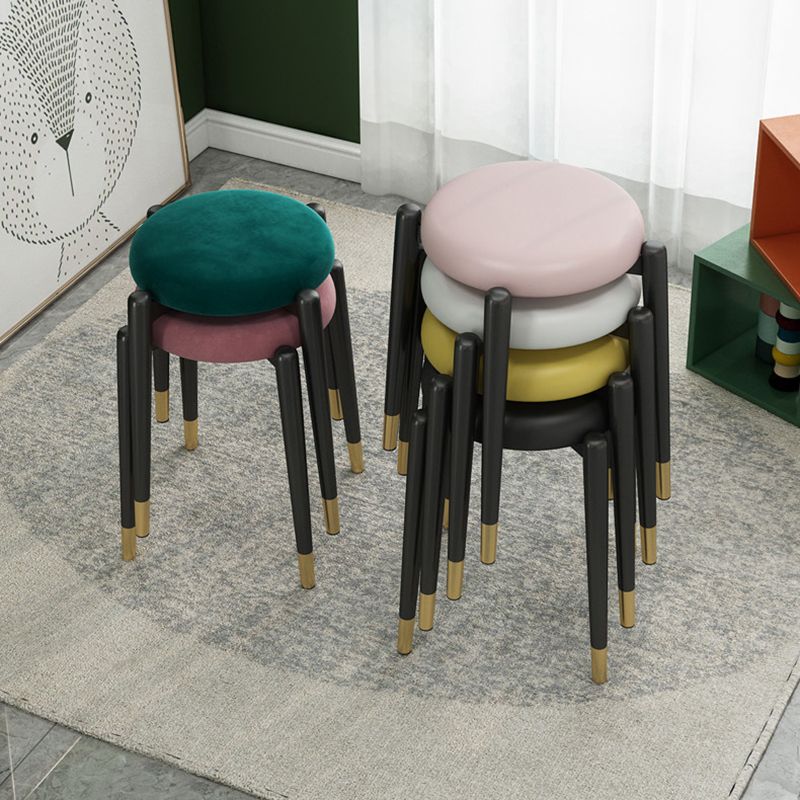 Modern Velvet Standard Tear Resistant Solid Color Indoor Standard