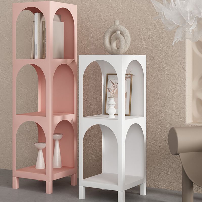 Libreria in metallo chiuso per la libreria scandinava per ufficio a casa