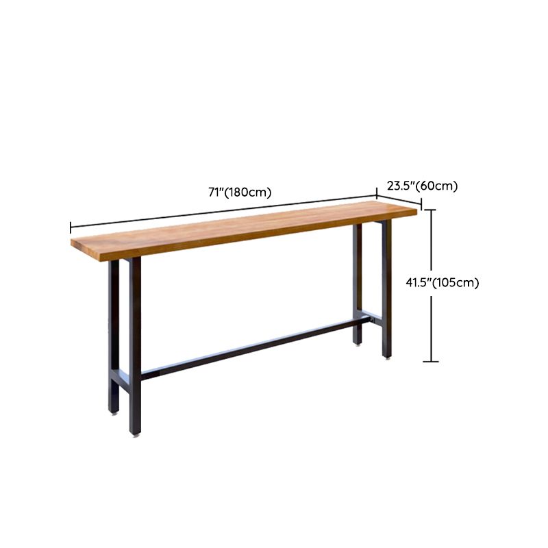 Glam Rectangle Bar Table Set 1/4/7/9 Pcs Iron Frame Bar Table and Stools