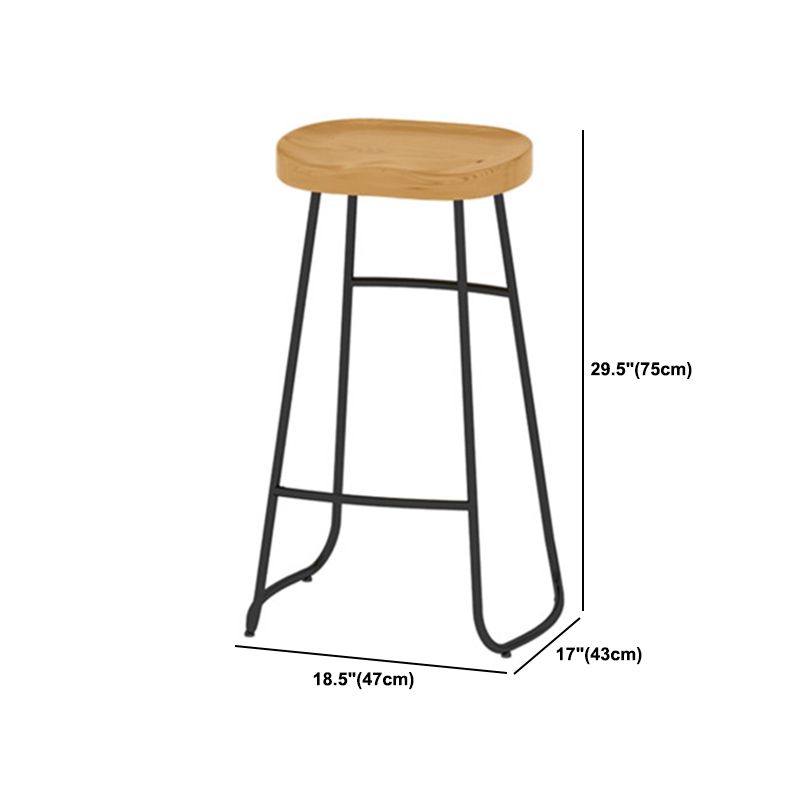 Modern 1/7 Pieces Bar Table Set Rectangle Pine Wood Counter Table with High Stools