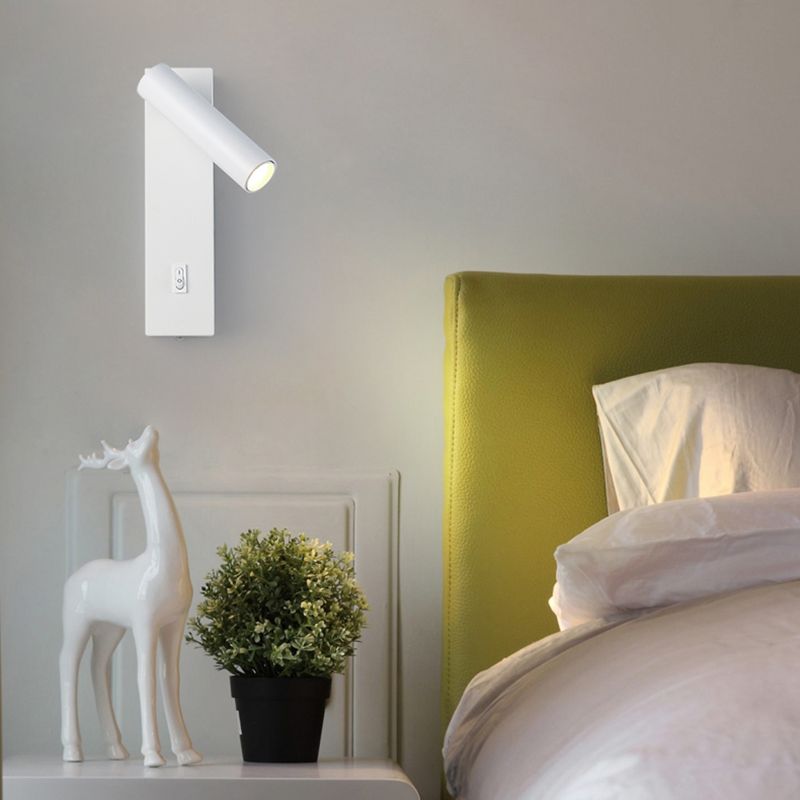 1-Light Geometric Wall Mount Light Modern Style Metal Wall Mount Lighting
