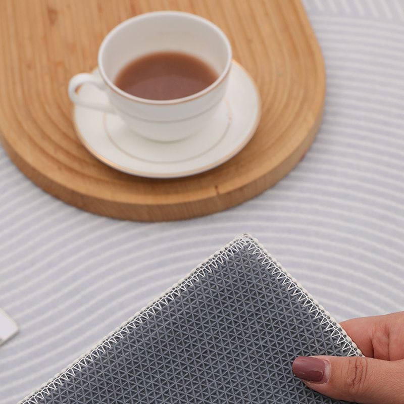 Simple Plain Stripes Rug Polyester Indoor Rug Non-slip Area Carpet for Living Room and Bedroom