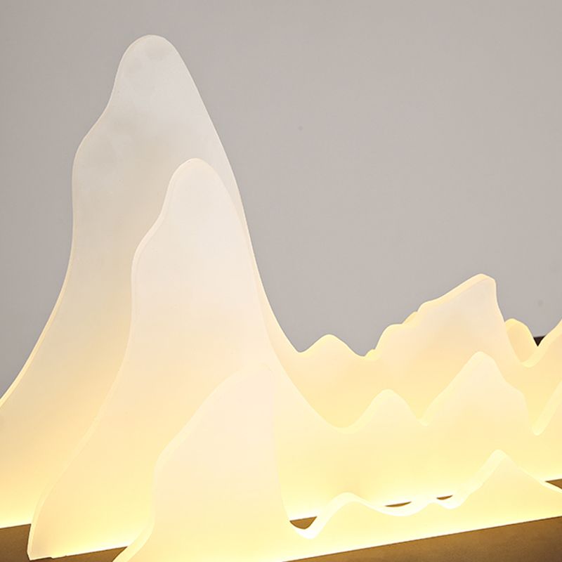 Squared Island Pendant LED Acrylic Modern Ceiling Pendant Light for Dining Room