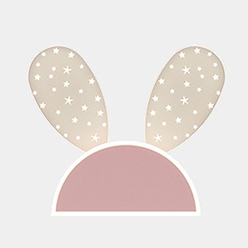 Kids Style 2 - Light LED Wall Light Pink / Blue Iron and Acrylic Wall Mount Fixture