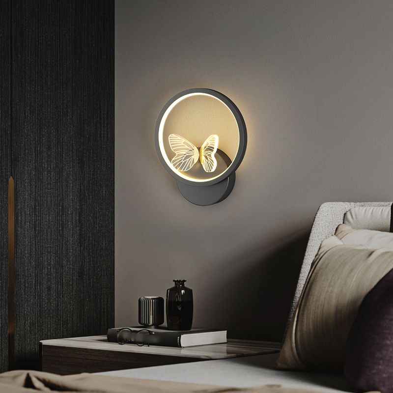 Metallgeometrische Form Wandmontage Beleuchtung moderner Stil 3-Lights Wandmontageleuchte