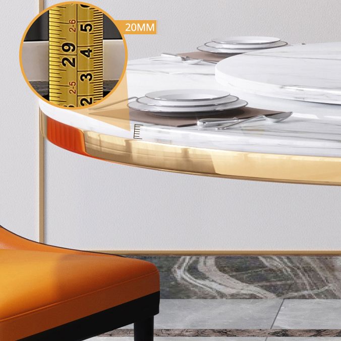 Glam 1/4/5/7/9 Pieces Dining Set Sintered Stone Dining Table Set for Home Use