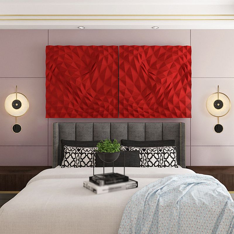 Modern Metal Wall Light Gold Round 20" High Wall Sconce with Mica for Bedroom
