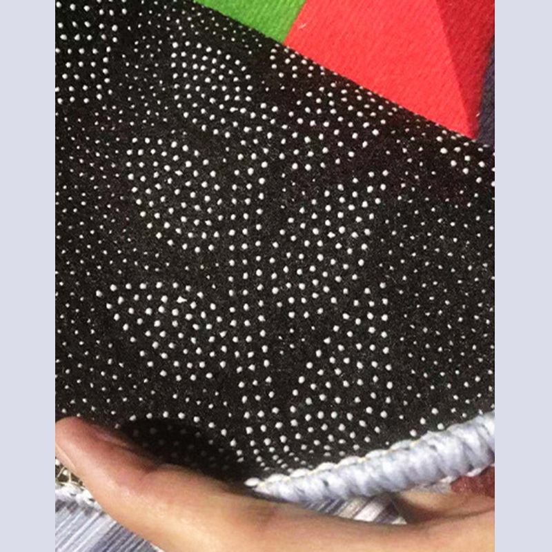 Contemporary Houndstooth Print Rug Polyester Area Carpet Pet Friendly Indoor Rug for Living Room