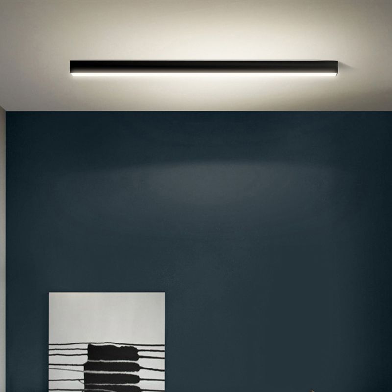 Rectangle LED Flush Monte Light Modern Simple Massimale Lampada per Living Room