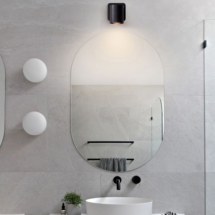 Modern Minimalist Style Cylinder Wall Light Sconces Metal 1 Light Sconce Lights for Bedroom