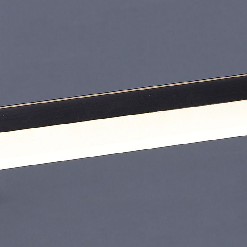 Modern Linear Vanity Sconce Lights Metal 1-Light Wall Lighting Fixture for Bathroom