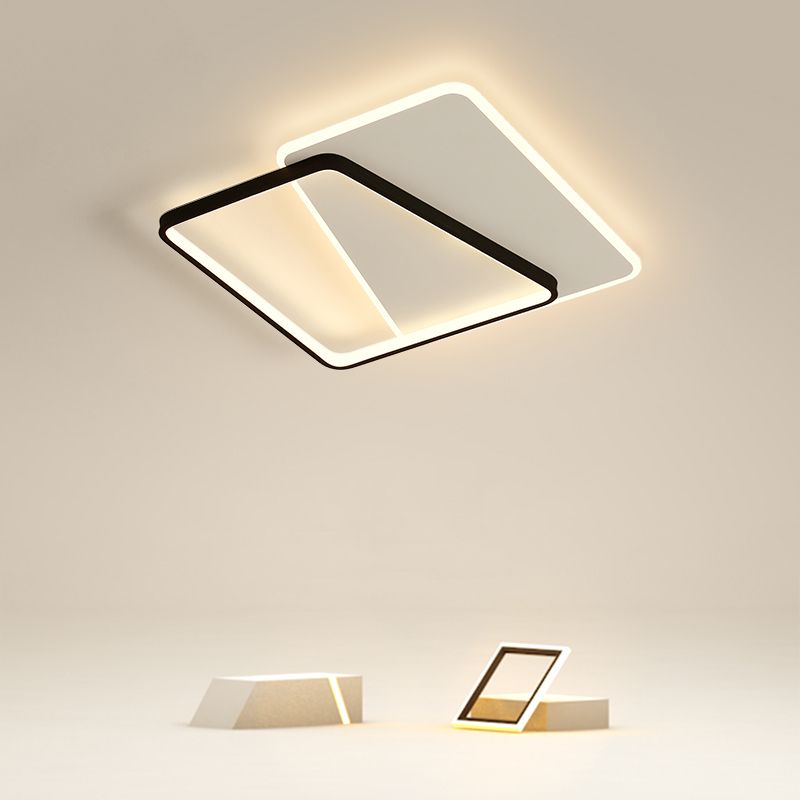 2 lampen moderne plafondverlichtingsarmaturen LED-plafondlamp voor eetkamer