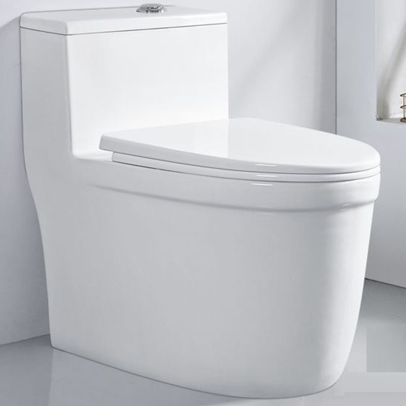 Modern White Ceramic Flush Toilet Floor Mount Urine Toilet for Washroom