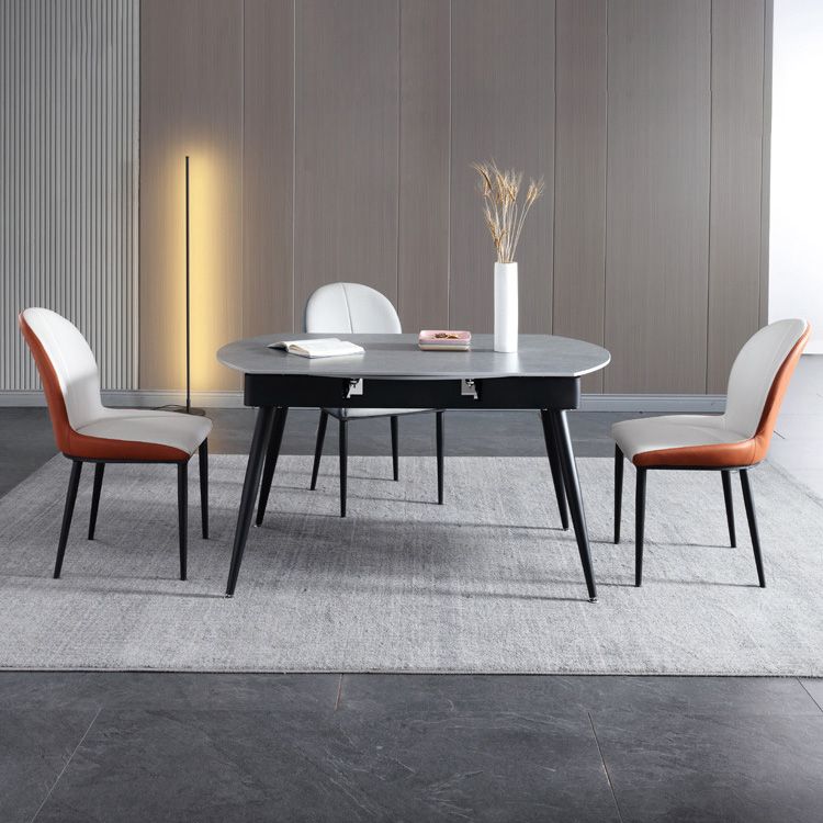 Modern 1/4/5/7 Pieces Dining Set Sintered Stone Dining Table Set for Home