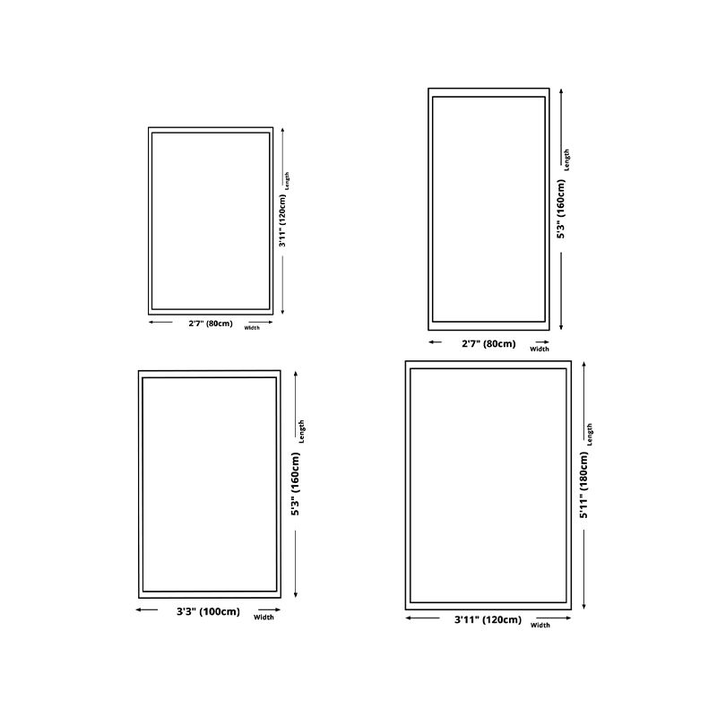 Alfombra moderna de la alfombra de tono verde, alfombra de la alfombra de la alfombra de la alfombra de poliéster, alfombra resistente a las manchas para la decoración del hogar