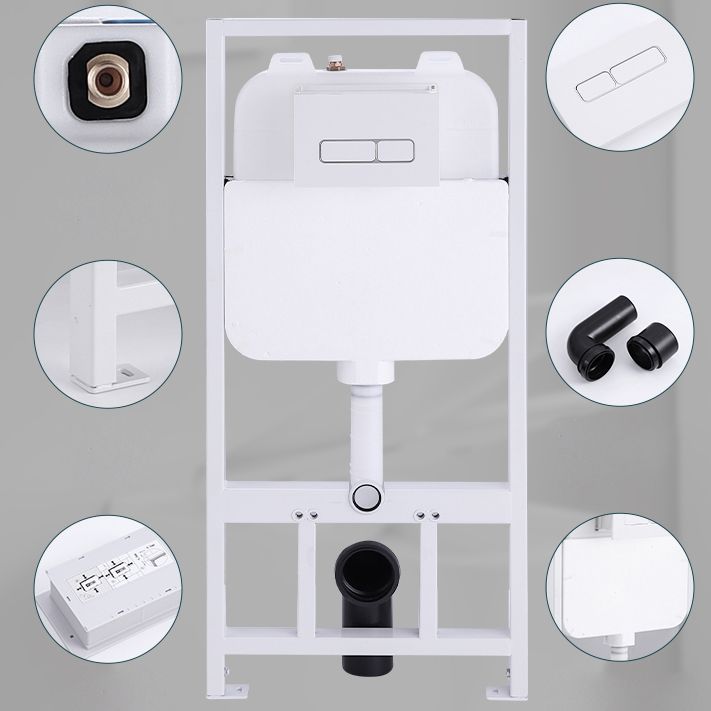 Wall Mount Flush Toilet Single Flush Modern One-Piece Toilet Urine Toilet