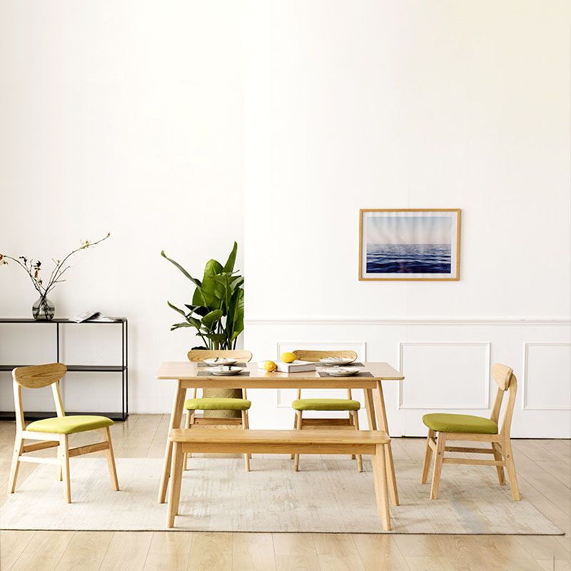 Sedia da sala da pranzo aperta moderna imbottitura.