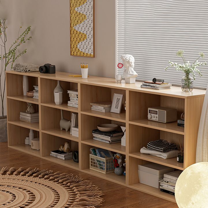Modern Bookshelf Engineer Wood Standard Bookcase for Home Office