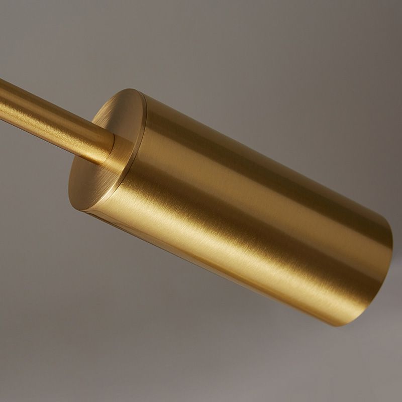 Postmodern Table Lamp Minimalist Metal LED Night Stand Light for Sitting Room Bedroom