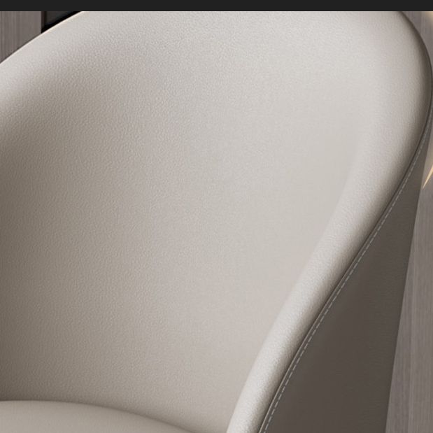 Faux Leather Kitchen Dining Chairs Contemporary Chairs with Black Metal Legs