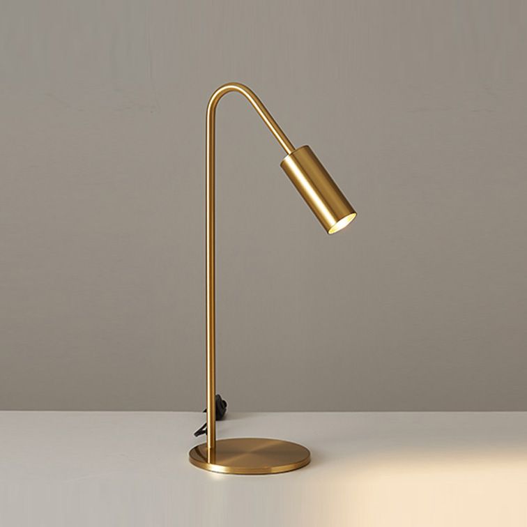 Postmodern Table Lamp Minimalist Metal LED Night Stand Light for Sitting Room Bedroom