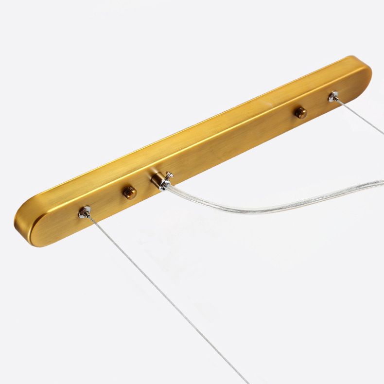 Illuminazione a sospensione in metallo contemporaneo illuminazione sferica a soffitto isola vetro per tavolo da pranzo